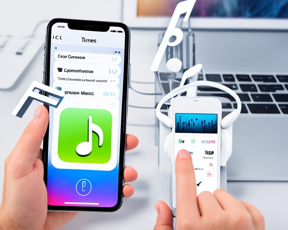 muziek importeren naar iPhone