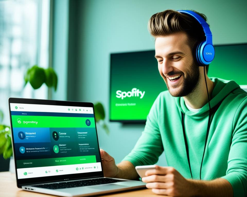online muziek downloaden op Spotify