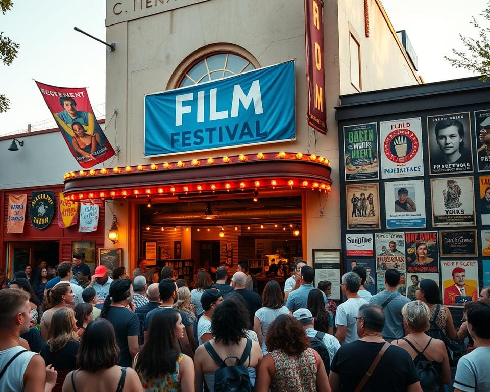 Bioscoopuitje naar een filmfestival met onafhankelijke films