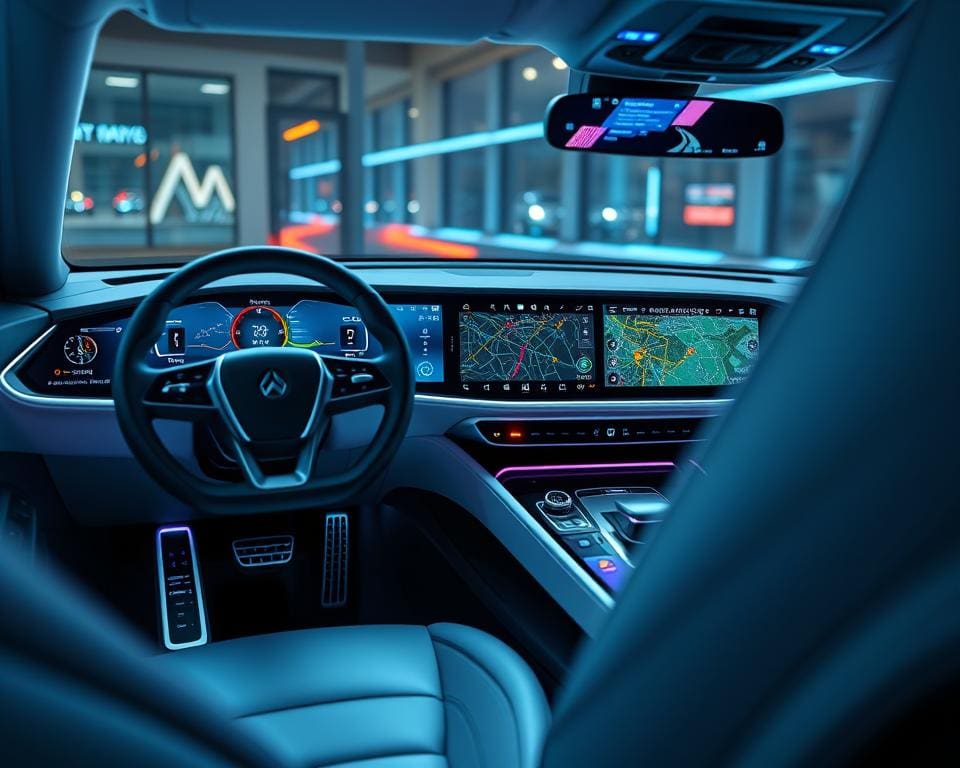 auto dashboard technologie